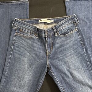 Levi's Women's Blue Jeans Size 6/28 Slight Curve Classic Rise Boot Cut